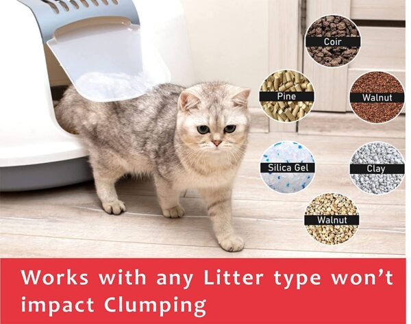 EcoSoft Cat Litter Deodorizer - Strawberry and Lavender fragrance 1500 gm, Odour Control,|Pet Urine Smell Remover| 100% Effective, Fresh Scent