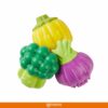 BarkButler x FOFOS Giggling Squeaker Dog Toy - Onion, Durable Chew Toys, Ideal Teething Toys for Puppy & Adult Dogs (5-30kgs), Interactive Dog Toys for Dogs of All Breeds