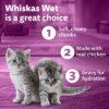 71qycr07OwL._SL1100_.jpg Whiskas Tasty Mix Kitten (2-12 Months) Wet Cat Food, Chicken, Tuna with Sweet Potato in Gravy, 70 g x 14, 100% Complete & Balanced Nutrition for Kittens