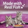 71rFWisYE5L._SL1100_.jpg Whiskas Tasty Mix Adult (1+ year) Wet Cat Food, Seafood Cocktail Wakame Seaweed in Gravy, 70 g, Cat Food Made with Real Fish, Complete & Balanced Nutrition for Adult Cats