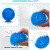 PremiumAV Spike Bouncy & Squeaky TPR Rubber Ball – Durable Dog & Cat Chew Toy for Teeth Cleaning, Interactive Dental Health Toy, Stress Relief and Fetch