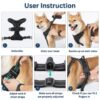 71s70niE43L._SL1500_.jpg Dog Harness for Medium – Sized Dogs, Adjustable Reflective Dog Harness with Handle, Easy Control & Padded Comfort, for Walking, Training, Outdoor Use – Black
