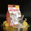 CatSpot Lemon Flower Scented Cat Litter – 15kg | Ultra Absorbent, Quick Clumping, Odor Control, Dust-Free Formula for Cats