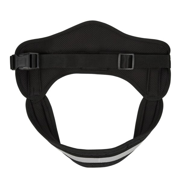 71tzYBfsIHL._SL1500_.jpg amazon basics Adjustable Comfort Harness Reflective Harness No Pull Dog Harness for Outdoor Control Medium, Black
