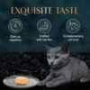 71udsQP0BgL._SL1500_.jpg Sheba Fine Premium Kitten (2-12 Months) Wet Cat Food, Chicken Premium Loaf, 70 g Pouch (Pack of 14), High-Moisture Gravy Kitten cat Food for Healthy Hydration