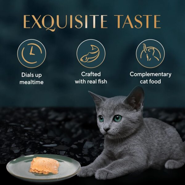 71udsQP0BgL._SL1500_.jpg Sheba Fine Premium Kitten (2-12 Months) Wet Cat Food, Chicken Premium Loaf, 70 g Pouch (Pack of 14), High-Moisture Gravy Kitten cat Food for Healthy Hydration