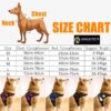 No- Pull Dog Harness, Adjustable Reflective Harness for Dogs,Easy Control Handle, No Choke. Best for 6-10kg Dogs. (RED, Small)