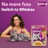 71wpYoxws7L._SL1100_.jpg Whiskas Tasty Mix Adult (1+ year) Wet Cat Food, Seafood Cocktail Wakame Seaweed in Gravy, 70 g, Cat Food Made with Real Fish, Complete & Balanced Nutrition for Adult Cats
