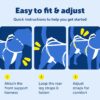 71xKjN7gcZL._SL1500_.jpg Solvit Dog Lifting Aid Mobility Harness (Black, Large, Pack of 1)