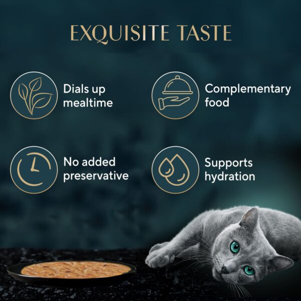 71xRcIpkM-L._SL1500_.jpg Sheba Soup with Tuna Adult Wet Cat Food, 160g (4 x 40g), Finely Sliced Pieces of Tuna in Smooth, Silky and Velvety Broth (Pack of 4)
