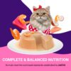 PETS EMPIRE Moochie Cat Pate with Prawn (85g X 6) Tasty Wet Cat Food, No Artificial Flavours Cats Food with Prawn & Taurines, Non-Vegetarian Cat Foods Pouch for Adult Cats