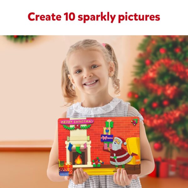 Skillmatics Foil Fun – Mess-Free Holiday Art & Craft Kit for Kids, DIY Creative Activity, Travel Game, Christmas Gift for Boys & Girls Ages 4, 5, 6, 7, 8, 9