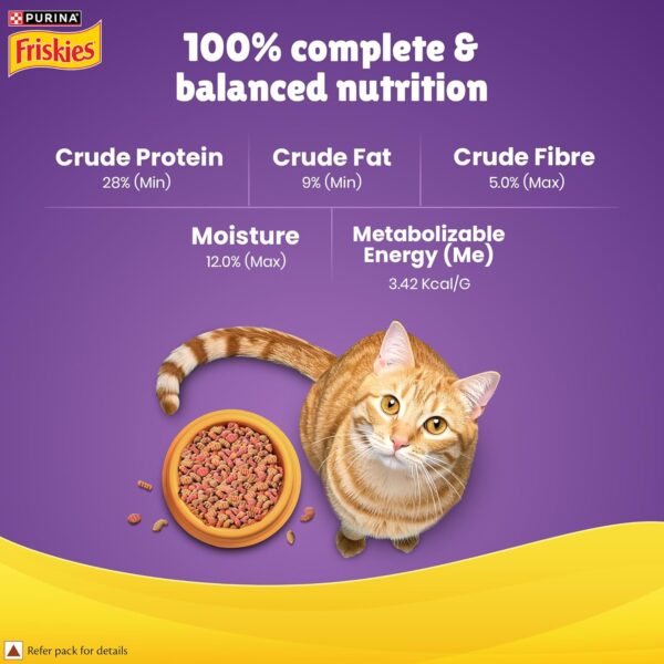 71z7iBquJL._SL1500_.jpg Purina Friskies Surfin' Favourites Adult Dry Cat Food, 6kg, Contains Mackerel, Tuna, Salmon & Sardine Flavours