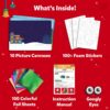 Skillmatics Foil Fun – Mess-Free Holiday Art & Craft Kit for Kids, DIY Creative Activity, Travel Game, Christmas Gift for Boys & Girls Ages 4, 5, 6, 7, 8, 9