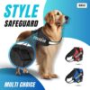81LRu1GkkL._SL1500_.jpg Buraq Pets Police K9 Dog Harness, No Pull Reflective Dog Vest Oxford Fabric, Soft Padded Easy Control Dog Chest Belt, No More Pulling Or Choking for Large Medium & Small Dogs (Black - XXL)