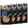 Sheba Soup with Tuna Adult Wet Cat Food, 160g (4 Sheba Soup with Tuna Adult Wet Cat Food, 160g (4 x 40g), Finely Sliced Pieces of Tuna in Smooth, Silky and Velvety Broth (Pack of 4)