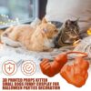810YABKhxJL._SL1500_.jpg Cat Muscle Arm, Funny Pet Costume Accessory for Cats, Creative Cat Toy for Halloween Parties, Photo Shoots and Social Media Content(Orange)