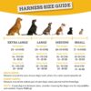 Nebula Nights Reflective No-Pull Dog Vest Harness for Large Dogs (21-30 kg) | Secure Lock-Unlock, Adjustable Strap, Dual Leash Hook, Soft & Padded Harness for All Dogs| Chest: 23–30"
