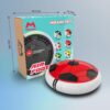 Mirana C-Type USB Rechargeable Battery Powered Hover Football Indoor Floating Hoverball Soccer | Air Football Smart | Made in India Fun Toy Best Gift for Kids Boys and Girls 2-10 Years (Red)