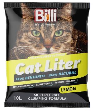 Billi Cat Litter, 10 L (Lemon)