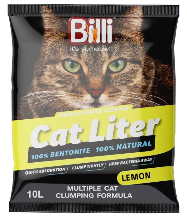 Billi Cat Litter, 10 L (Lemon)