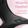 Premium Reflective Dog Vest Harness| Soft Breathable| Padded Handle| Adjustable Straps & Luxury Buckle | Soft Padded Mesh | No Pull | No-Choke | Chest 26-33 inch | All Large Breeds 23-35 Kg