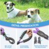 816rfNcO2GL._SL1500_.jpg Petology Dog Leash 4FT Long, 1cm Thick Reflective Heavy Duty Rope with Anti-Slip Padded Handle for Small Dogs