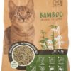 M-PETS Organic Bamboo Super Clumping Cat Litter - Biodegradable, Naturally Absorbent, Long-Lasting Odour Control & Dust-Free, Gentle on Cat Paws, Suitable for Multi-Cat Household, 2.1 kg (Pack of 1)