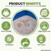 Natural Bentonite Cat Litter Sand - 5Kg with Lemon Fragrance for Cats and Kittens | Clean Low-dust Strong Deodorant Litter Tray Refill with Odour Controlling and Instant Clumping