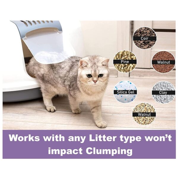 Eco Soft Cat Litter Deodorizer 750gms | Lavender Fragrance | Odour Eliminating Powder | Suitable for All Types of Litter | Longer Lasting Odour Control | Strong Cat Urine Smell Remover