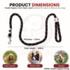 Foodie Puppies Dog Training Walking Rope - Nylon Leash (15mm) for Small to Medium Sized Dogs With Strong Hook - Color May Vary