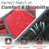 No Pull Dog Chest Belt Harness, Comfortable & Adjustable Size for 24-35 Kg Pet (Red, Large)