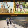 81IHxLx-DcL._SL1500_.jpg ACTIVE PETS Strong Dog Rope Leash with Soft Comfortable Padded Handle and Highly Reflective Threads, Dog Leash for Small Medium and Large Dogs, Puppy Leash for Training Running and Walking (Orange)