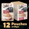 81KpH9IPf1L._SL1500_.jpg Sheba Rich Premium Adult (1+ Years) Wet Cat Food, Skipjack & Salmon Flavour, 35 g Pouch (Pack of 12), High-moisture wet food for healthy hydration