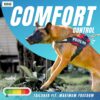 81NMhyyv0zL._SL1500_.jpg Buraq Pets Police K9 Dog Harness, No Pull Reflective Dog Vest Oxford Fabric, Soft Padded Easy Control Dog Chest Belt, No More Pulling Or Choking for Large Medium & Small Dogs (Black - XXL)