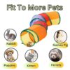 Foodie Puppies Cat Toys Cat Tunnel Pet Tube Collapsible Play Toy Indoor Outdoor Kitty Puppy for Puzzle Exercising Hiding Training Toy | Cats, Kittens, Rabbits, Guinea Pigs & Puppies (Slither Tunnel)