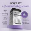 Ace Blend Max Magnesium Glycinate (60 tablets) | 1600mg Triple Complex | 440mg Elemental Magnesium | Calcium, Vegan Vitamin B12 & D3 | Promotes Deep Sleep, Muscle Recovery & Heart Health