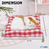 FunBlast Cute Sleeping Cat Plush Toy with Meow Sound, Toy Accessories for Car Dashboard, Gift for Kids, Realistic Cat Pet Toy (White+Brown)