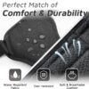BOLTZ Extra Large Dog Harness with Night Reflective Strips, Double Chest Support, Adjustable Straps, Mesh Padding for Comfort, Secure Fit for XL Breeds, Chest Size Upto 50 Inch, 10M Visibility