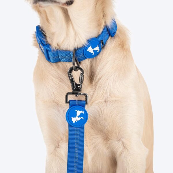 81U89rAPq-L._SL1500_.jpg HUFT Comfort Plus Pet Leash - Blue - M| Stylish & Durable Dog Leash for Small Dogs & Puppies | Strong Grip, Lightweight & Comfortable | Perfect for Daily Walks