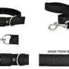SNOOKUM Dog Leash Collar Set Size 0.50 Dog Collar & Leash (Extra Small, Nylon Leash & Collar Set Size 0.50 INCH) Color May Vary