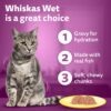 Whiskas Adult (1+ Years) Wet Cat Food, Tuna & White Fish Flavour, 80 g x 28, 100% Complete & Balanced Nutrition, Supports Healthy Immune System