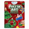 Skillmatics Poke-in Art - Christmas Decor, Mess-Free Art for Kids, DIY Craft Kits, Creative Activity, Fine Motor Skills, Gifts for Ages 4, 5, 6, 7, 8, 9, 10, 11, 12