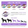 81a8QjEXMlL._SL1500_.jpg BarkButler Pookie The Dragon Plush Dog Toy - Soft & Squeaky Toys for Dogs, Dog Toys for Large Dogs (10-30kgs) - Blue