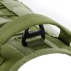 81aw315aHpL._SL1500_.jpg HANK Tactical Dog Harness - No Pull Heavy Duty - 1600D Oxford Nylon - Adjustable Dog Chest Belt - 2 Metal Buckle - Dog Vest for Training, Walking & Outdoor Adventure (Tactical Green, S - Harness)