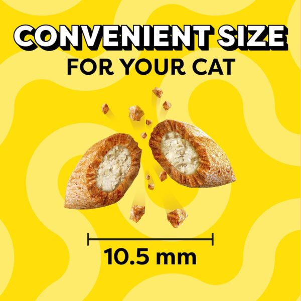 Whiskas Temptations Tartar Control Seafood Medley Flavour Treats for Cats, 6.3-Ounce Pouches (Pack of 10)