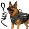 Buraq Customized Tactical Dog Harness β No-Pull, Heavy-Duty K9 Vest Buraq Customized Tactical Dog Harness β No-Pull, Heavy-Duty K9 Vest with Handle, Adjustable Training Harness for Walking, Running & Hiking, Easy-Control Design for Medium & Large Dogs (Black - M)