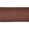 VIP Collection Nylon Dog Leash with Trigger Snap Hook for Comfortable and Convenient Walking and Training 5 feet Length (Brown, Extra Large)
