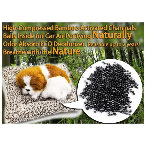 81clYyq9rL._SL1500_.jpg ascension Sleeping Cute Cat for Car Dashboard with Activated Carbon Toy Decorative Showpiece Car Accessories Interior Dashboard Décor Stuffed Animal Fur Soft Toys for Good Gifts (Design 3)