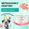 81dHaLKEAuL._SL1500_.jpg BARK OUT LOUD by Vivaldis Premium Dog Treat Box | Premium 4-in-1 Assorted Dog Treats | Healthy, Tasty, High Protein Snacks for Puppies, Adult & Senior Dogs | Training Treats for All Breeds 400 GMS